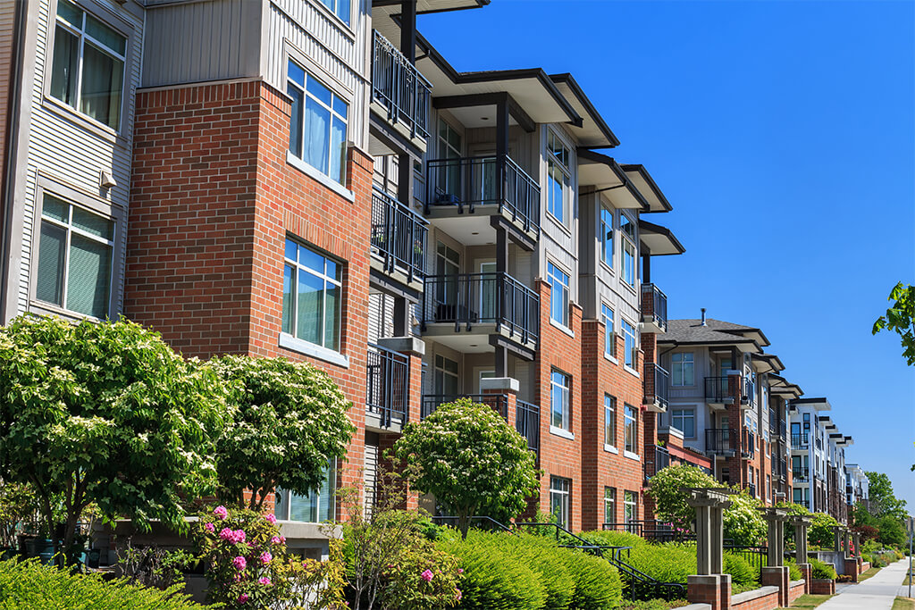 A set of modern apartments