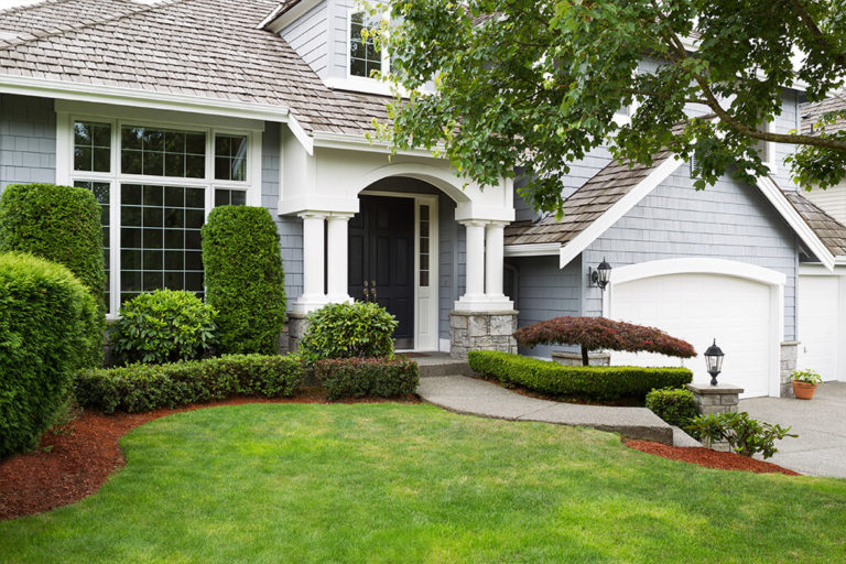 A beautiful neighborhood home